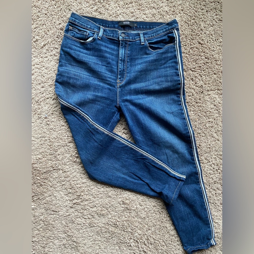 Hudson high rise skinny jean